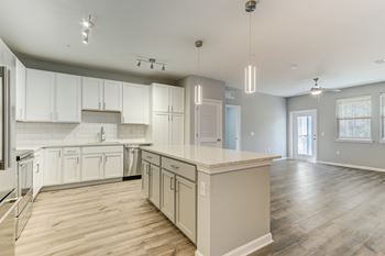 Large kitchen islands